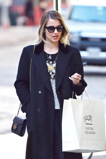 Dianna Agron Out Shopping New York