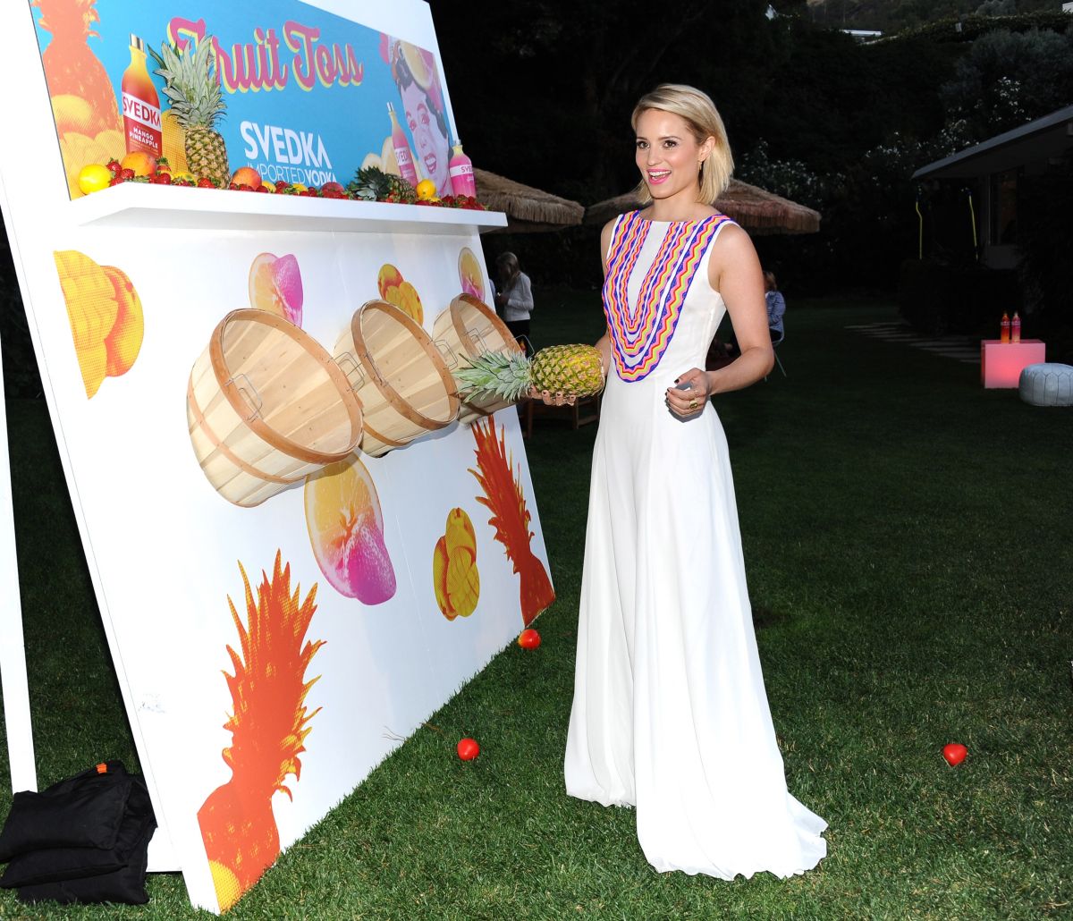Dianna Agron Svedkas Summer Samba Party Beverly Hills