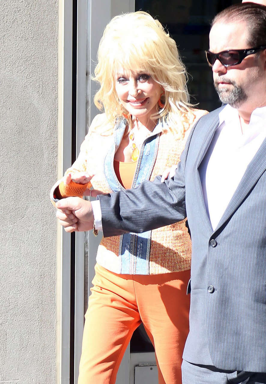 Dolly Parton Out About New York