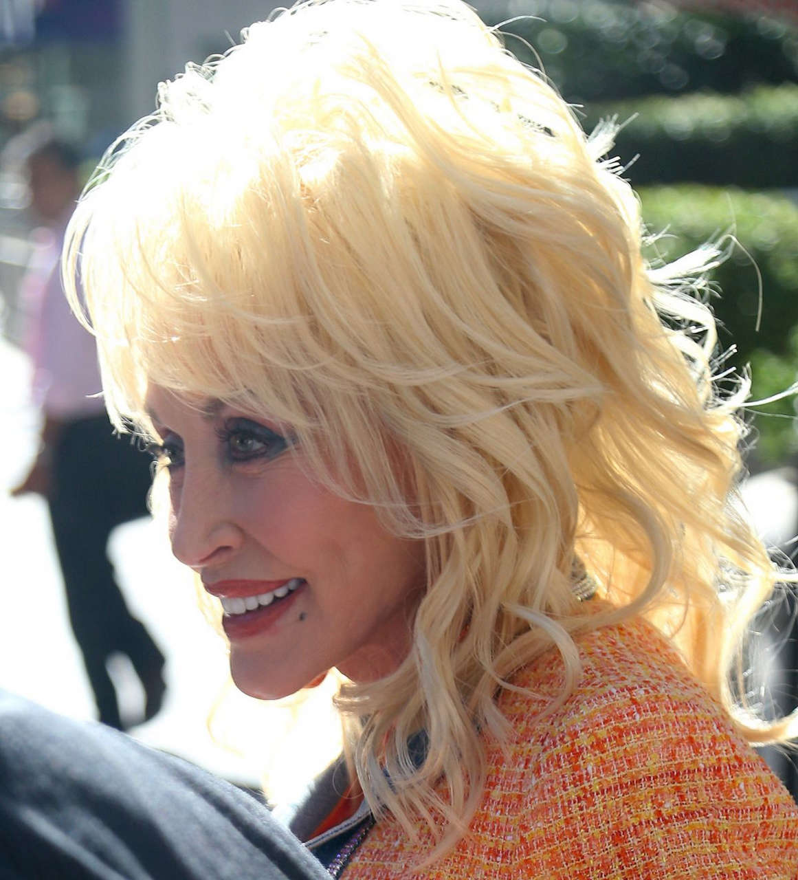 Dolly Parton Out About New York