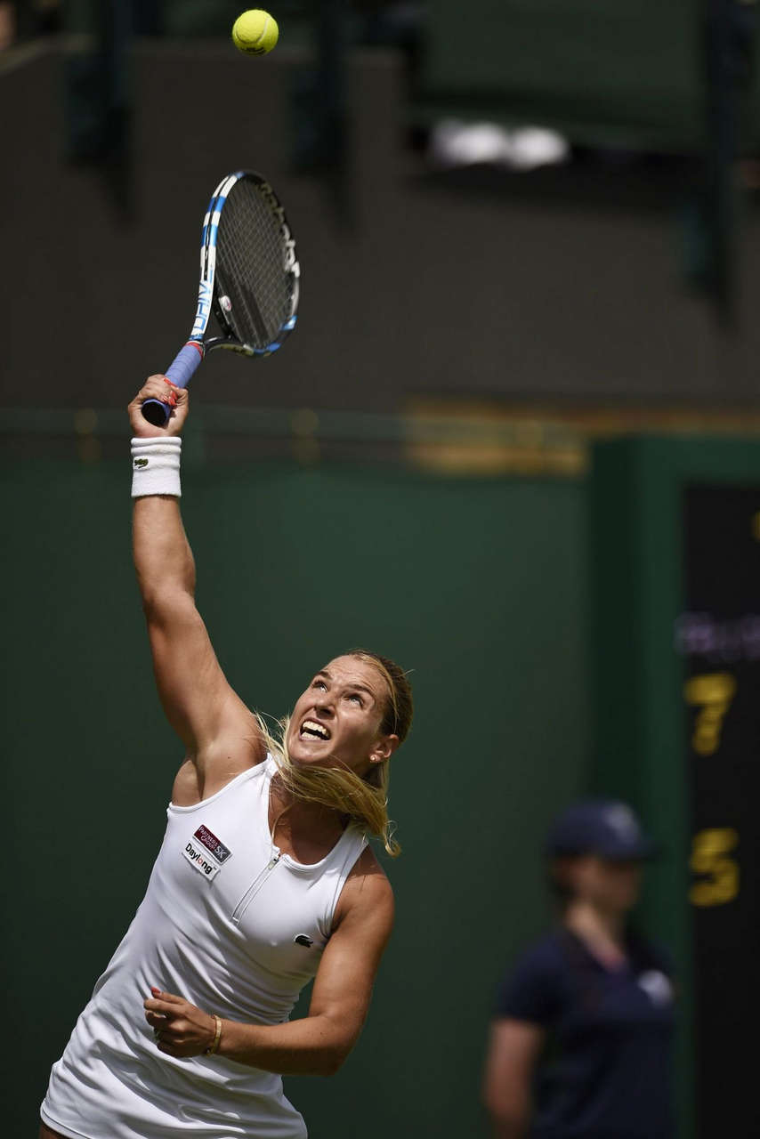 Dominika Cibulkova 1st Round Wimbledon Tennis Championships London