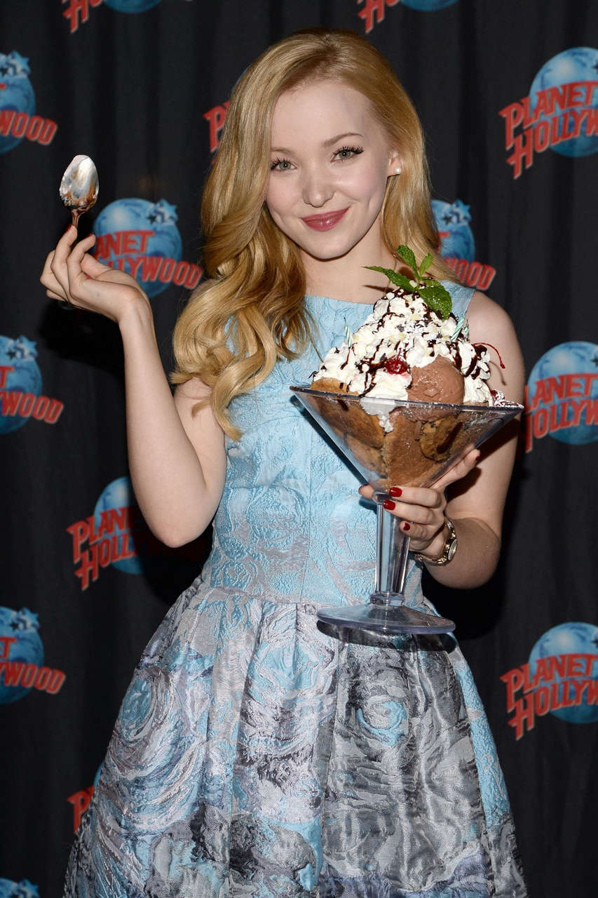 Dove Cameron Planet Hollywood Times Square New York