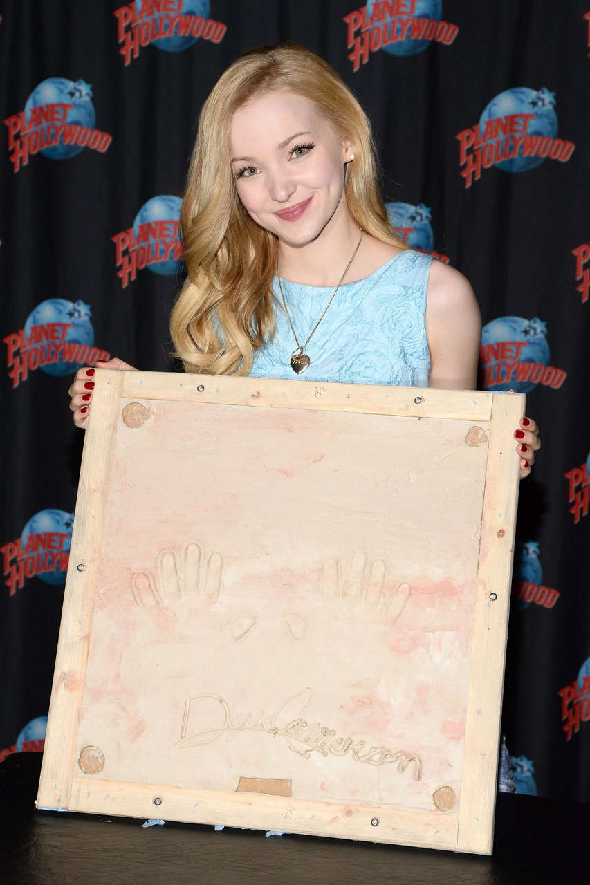 Dove Cameron Planet Hollywood Times Square New York