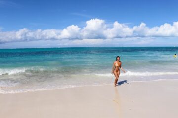 Draya Michele Bikini Beach Turks Caicos