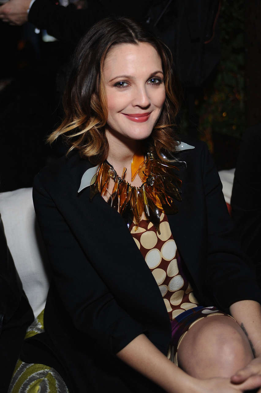 Drew Barrymore Marni Hm Collection Launch Los Angeles