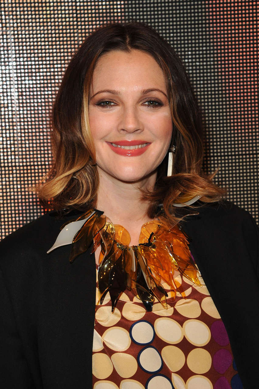Drew Barrymore Marni Hm Collection Launch Los Angeles