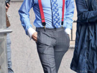 Ed Westwick On The Set Of Gossip Girl June 29