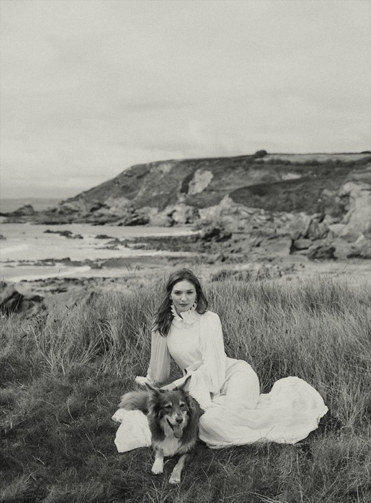 Eleanor Tomlinson For Town Country Magazine