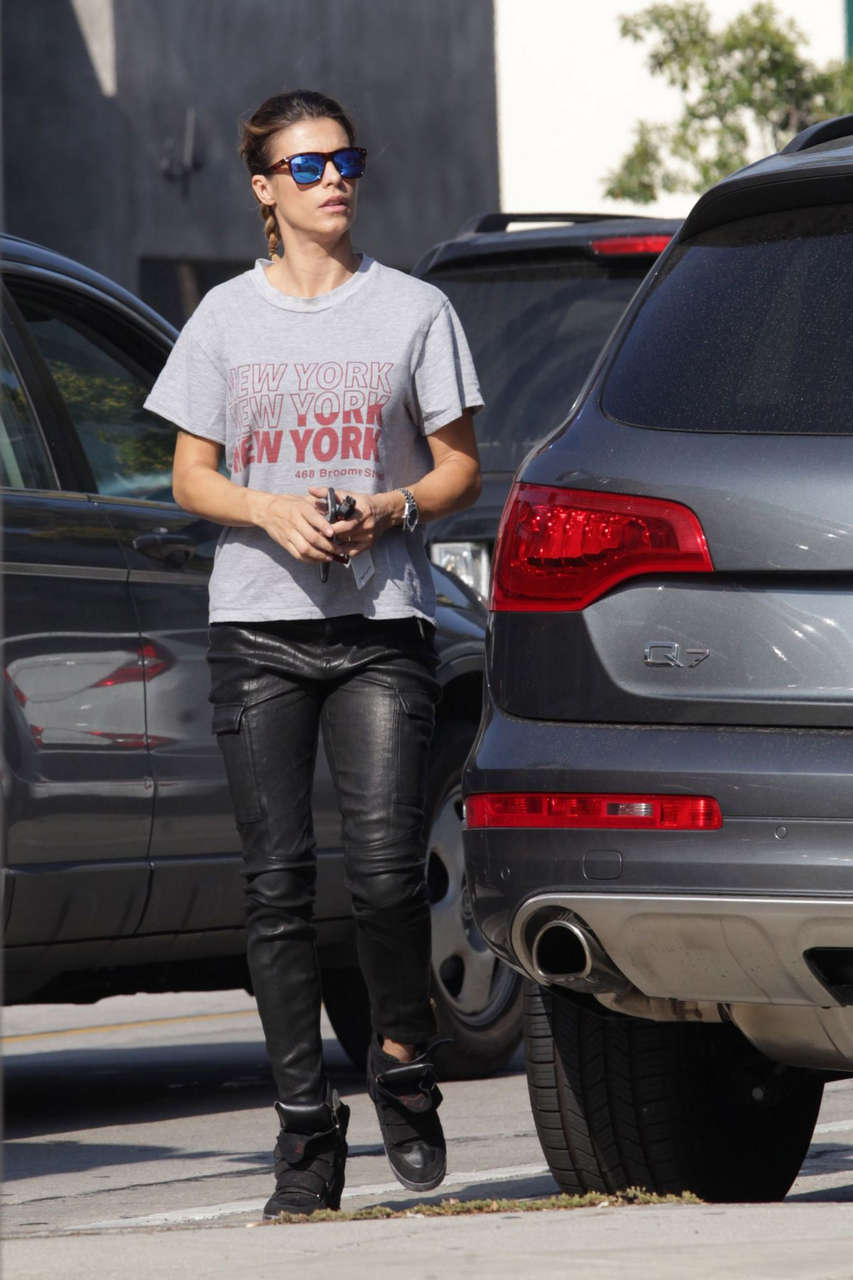 Elisabetta Canalis Out For Lunch Urth Cafe West Hollywood