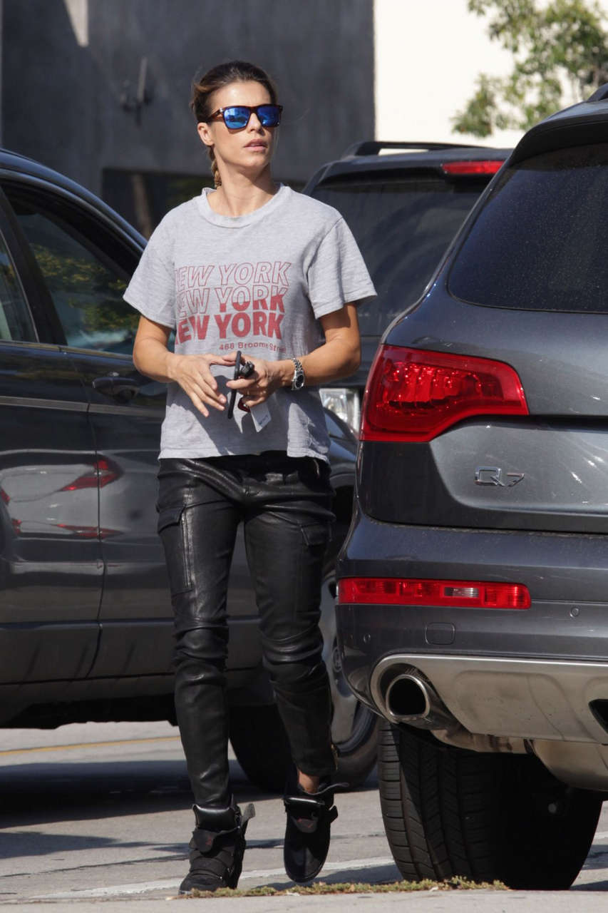 Elisabetta Canalis Out For Lunch Urth Cafe West Hollywood