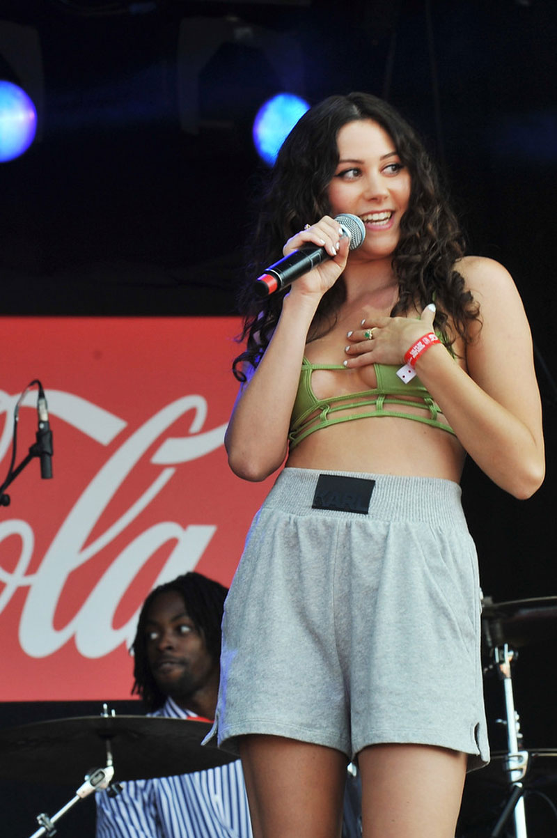 Eliza Doolittle Olympic Torch Relay Concert London