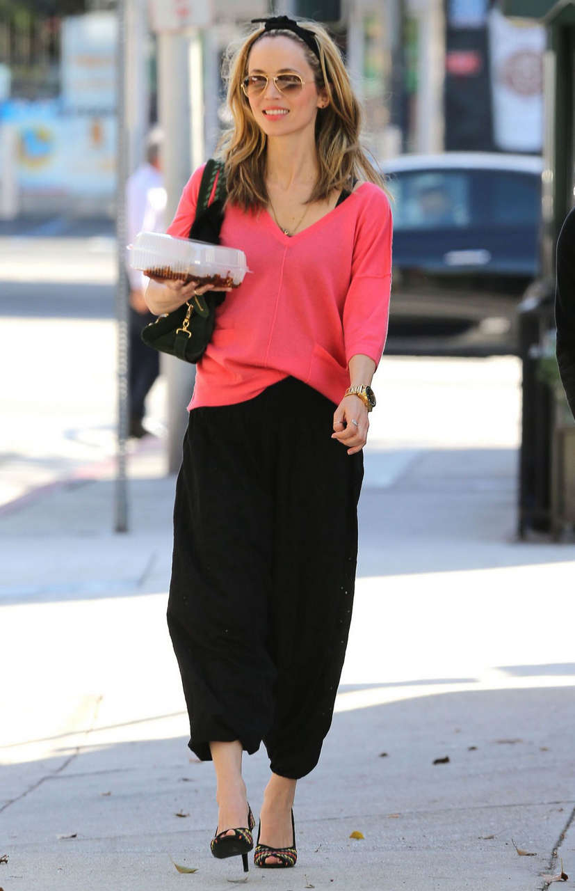 Eliza Dushku Out For Lunch Los Angeles