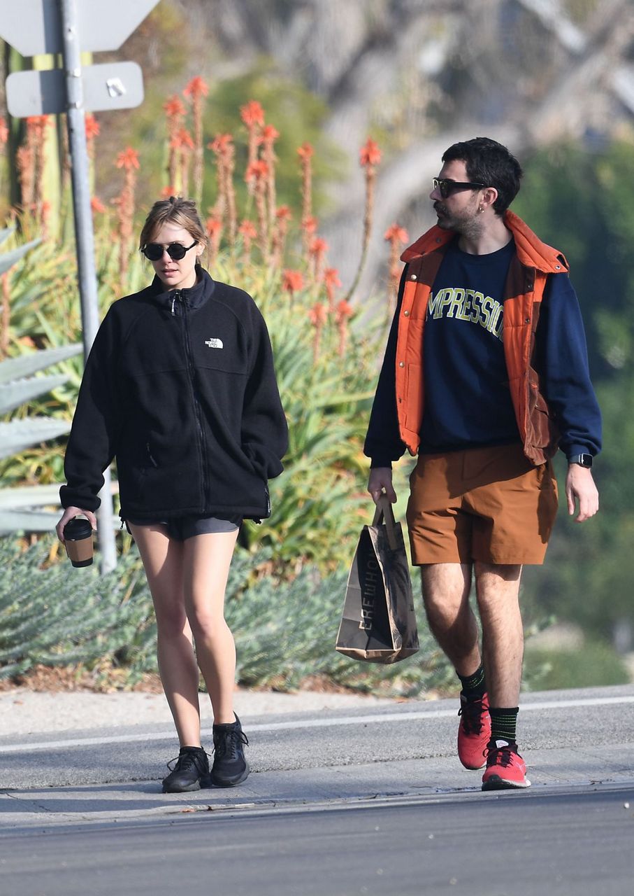 Elizabeth Olsen And Robbie Arnett Out Los Angeles