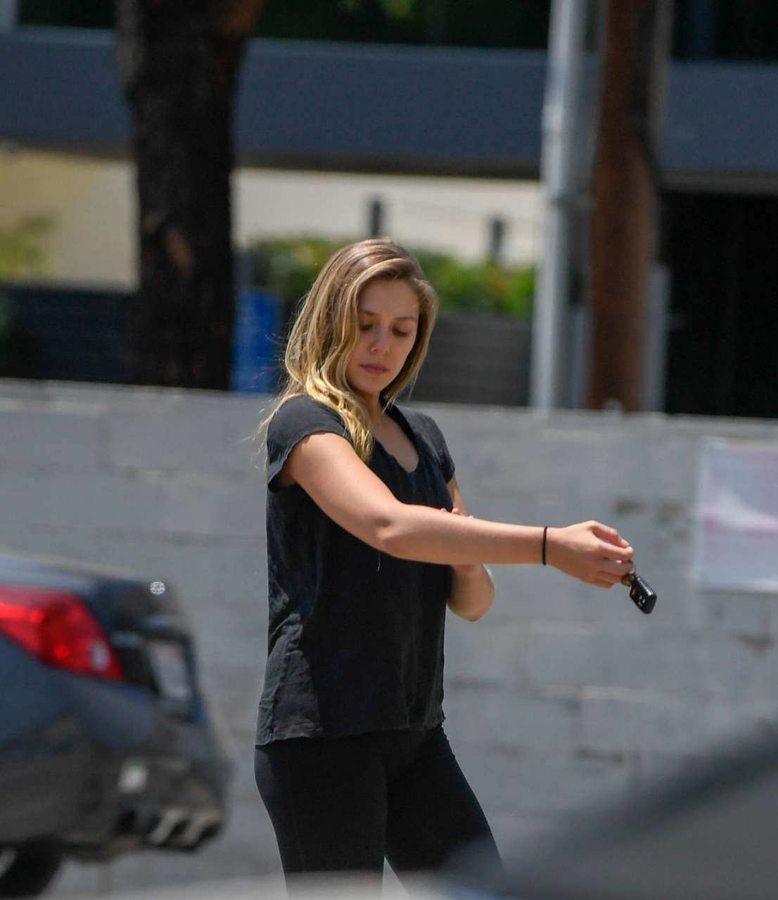 Elizabeth Olsen Leaves Gym West Hollywood