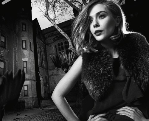 Elizabeth Olsen Photographed For Vs Magazine