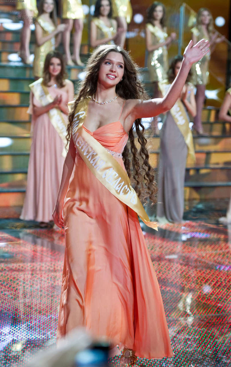 Elizaveta Golovanova Miss Russia Pageant Moscow