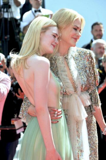 Elle Fanning And Nicole Kidman Hot