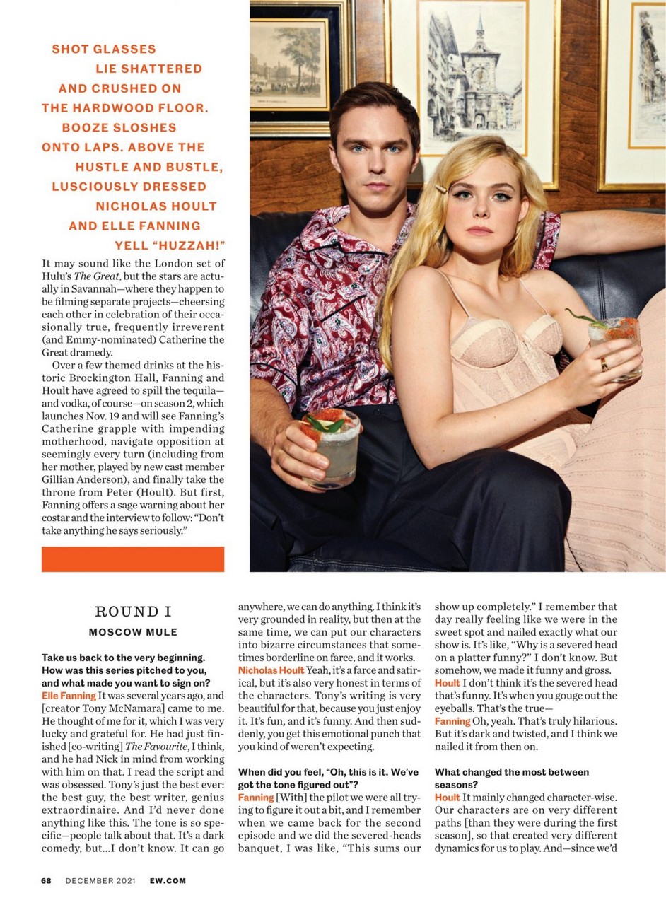 Elle Fanning Entertainment Weekly Magazine December