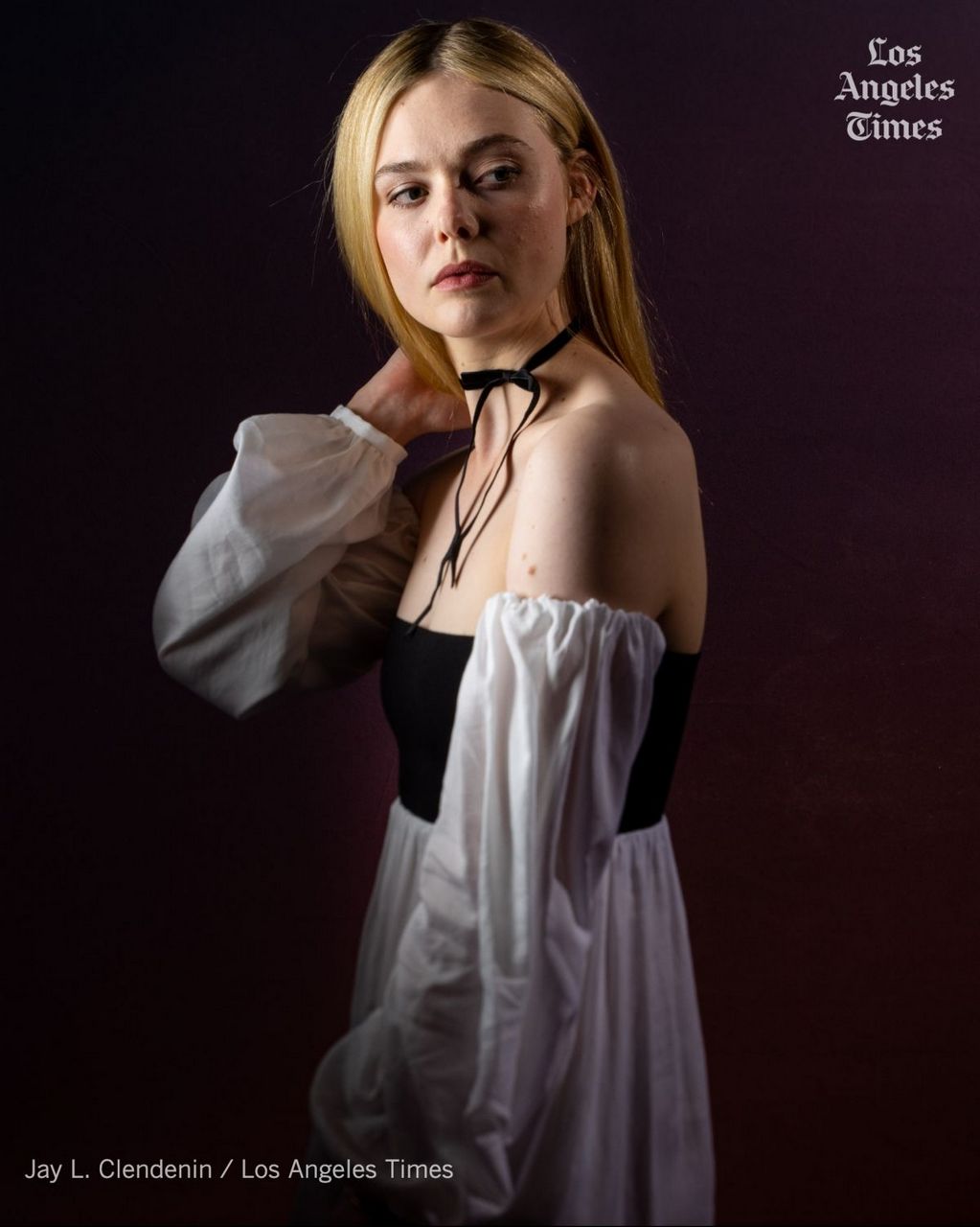 Elle Fanning For Los Angeles Times March