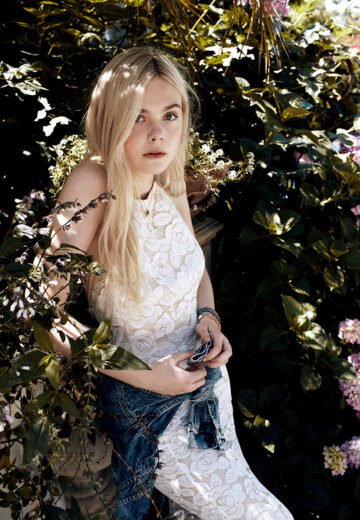 Elle Fanning For Miss Vogue