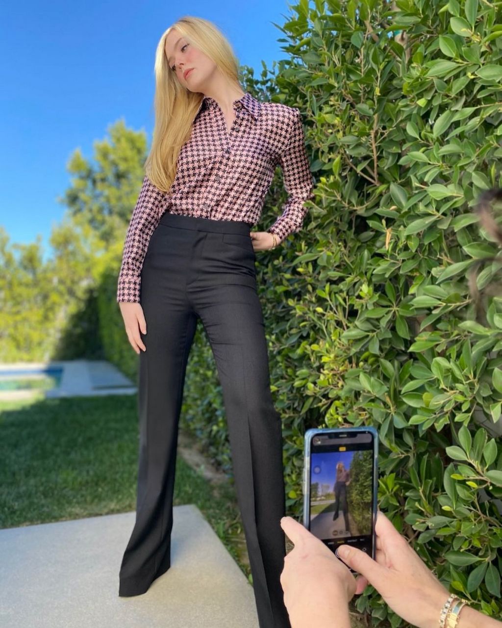 Elle Fanning Gucci Photoshoot February