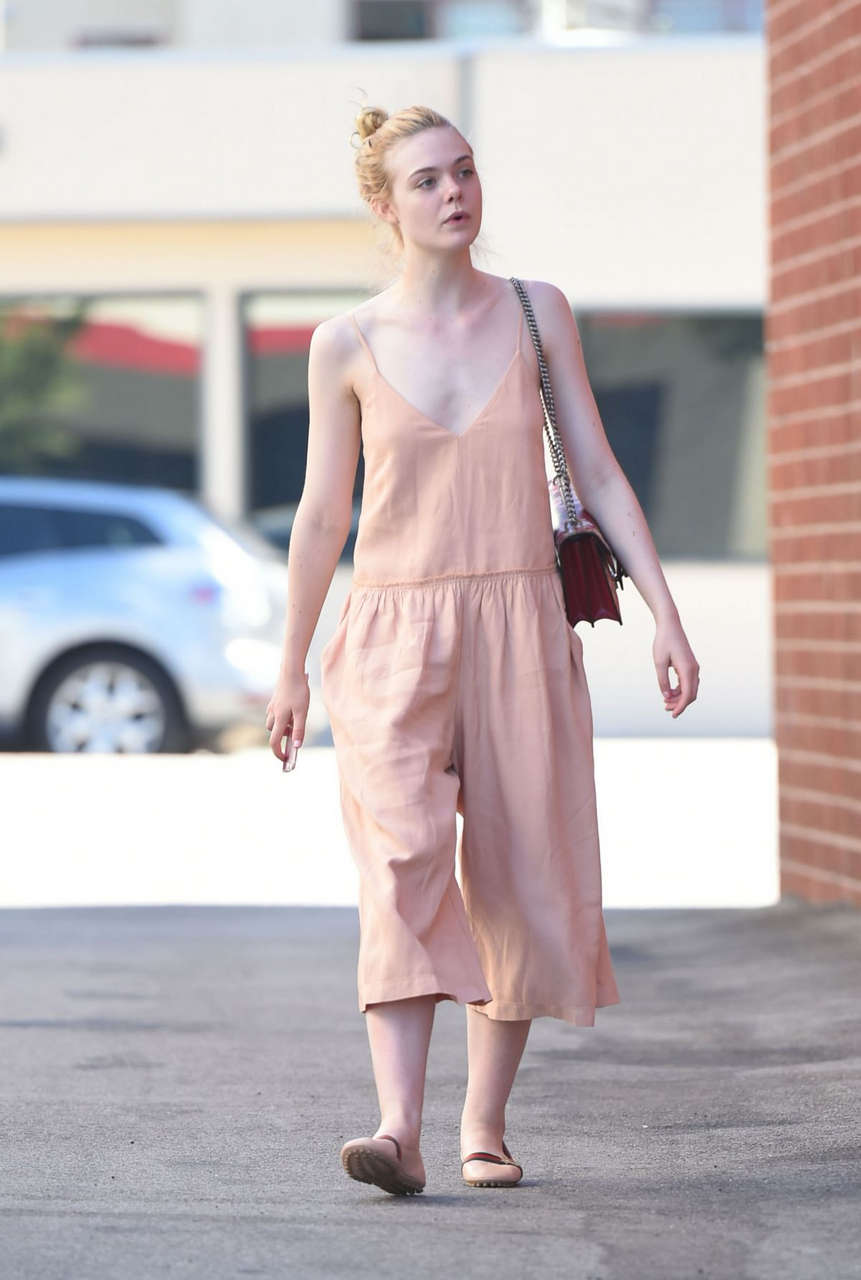 Elle Fanning Out About Los Angeles