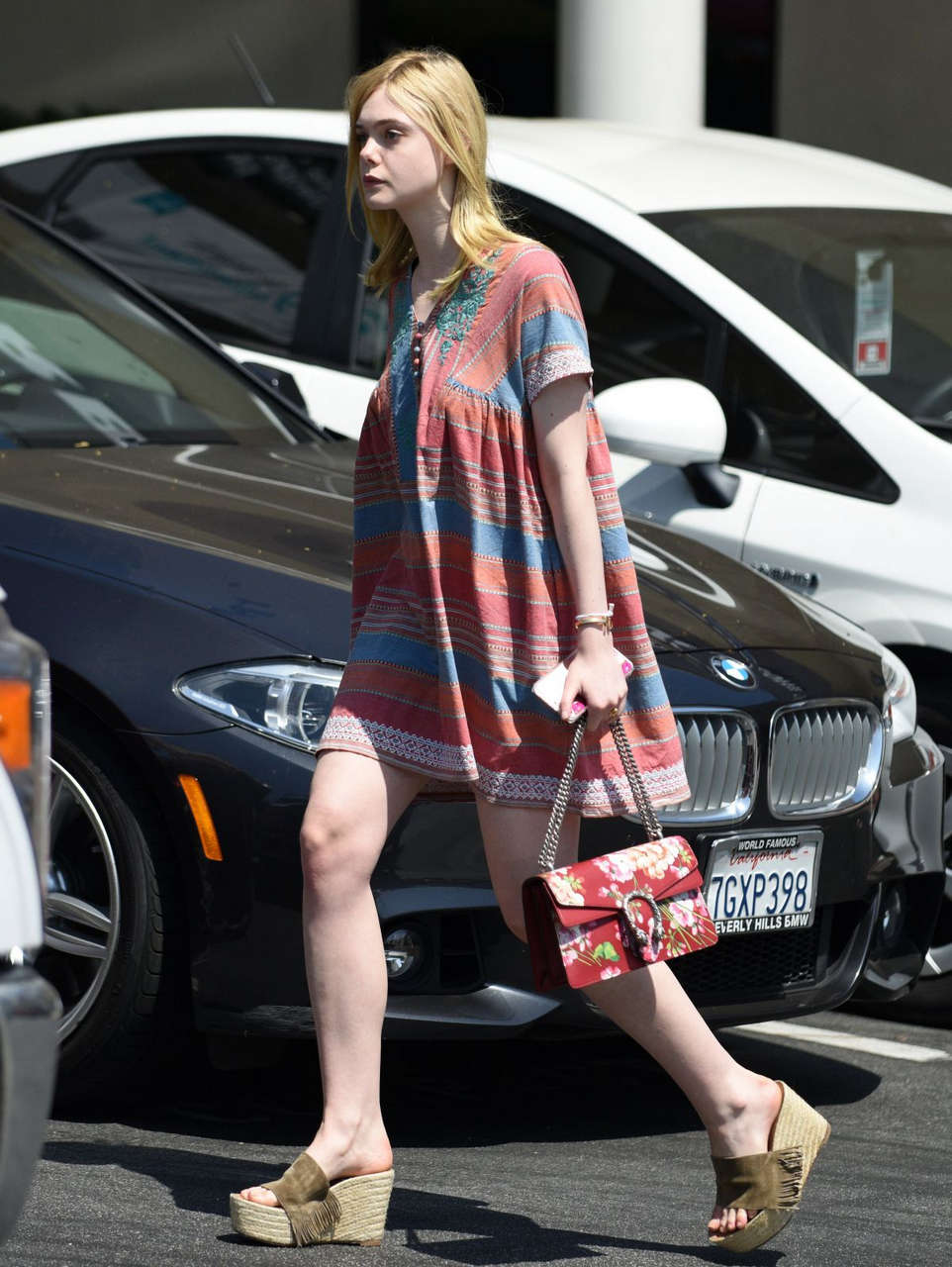 Elle Fanning Out West Hollywood