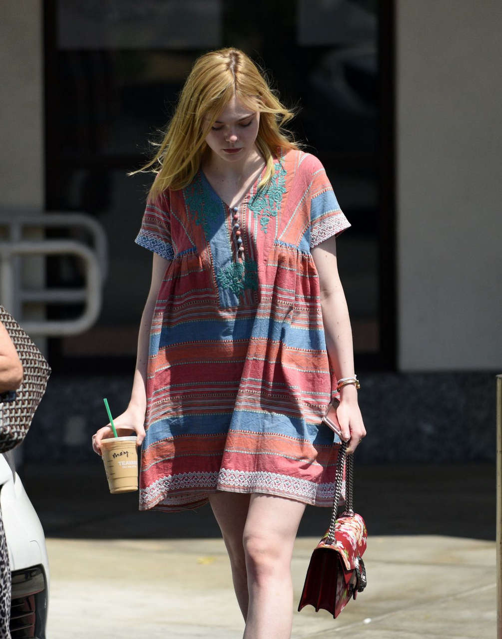 Elle Fanning Out West Hollywood