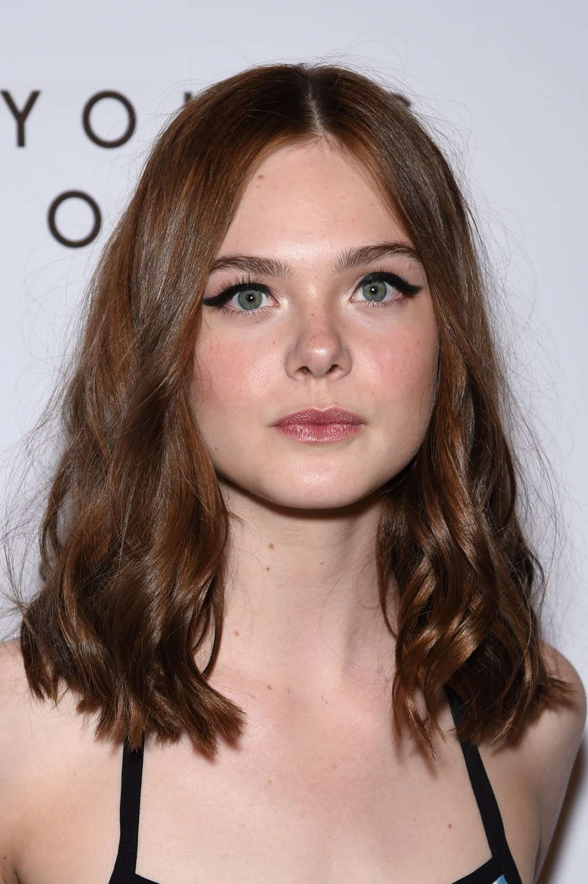 Elle Fanning Young Ones Premiere New York