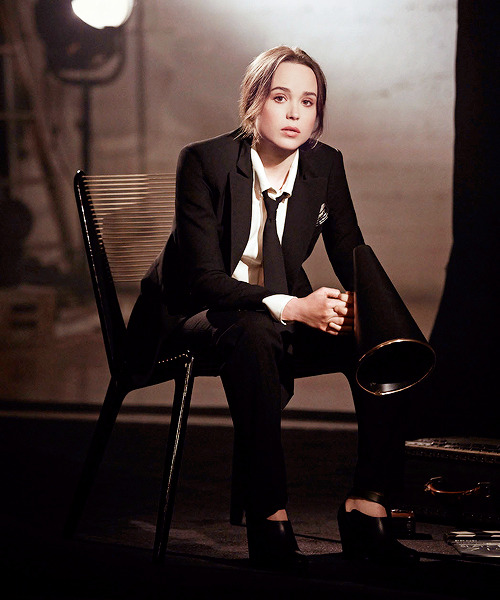 Ellen Page For The Hollywood Reporter
