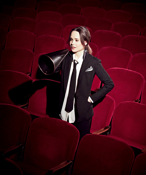 Ellen Page For The Hollywood Reporter