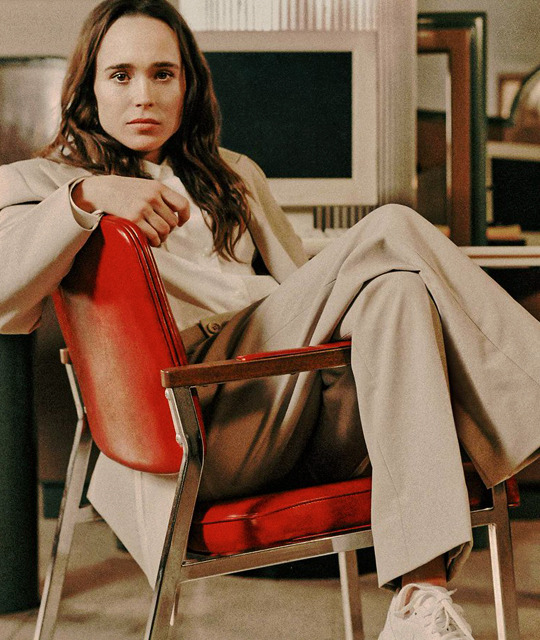 Ellen Page Photographed By Tiffany Nicholson