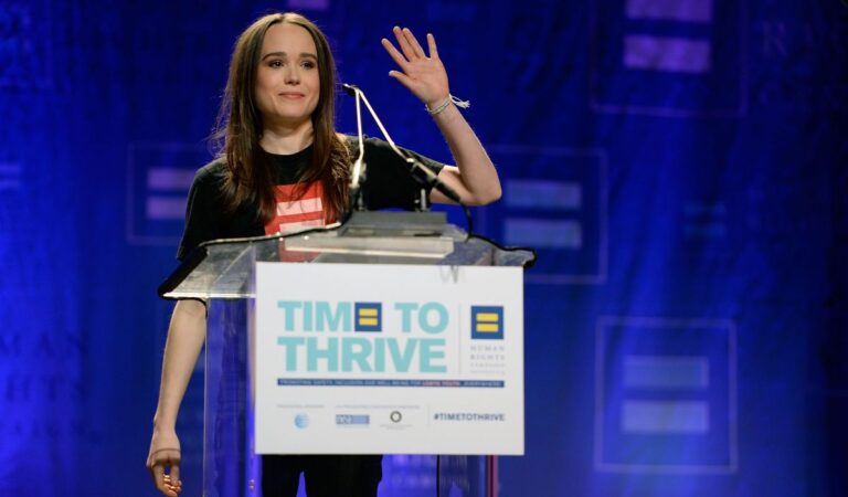 Ellen Page Time To Thrive Conference (3 photos)