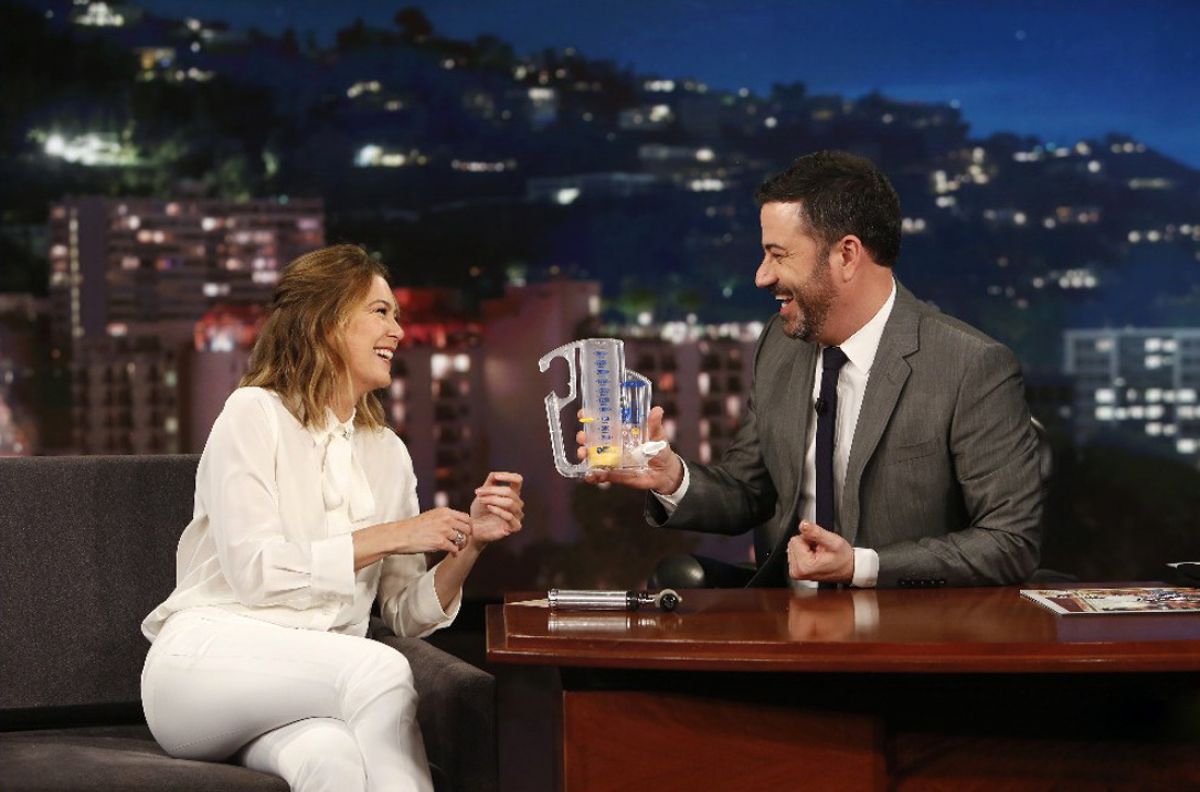 Ellen Pompeo Jimmy Kimmel Liva Los Angeles
