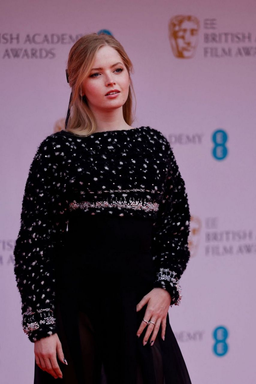 Ellie Bamber Ee British Academy Film Awards 2022 London