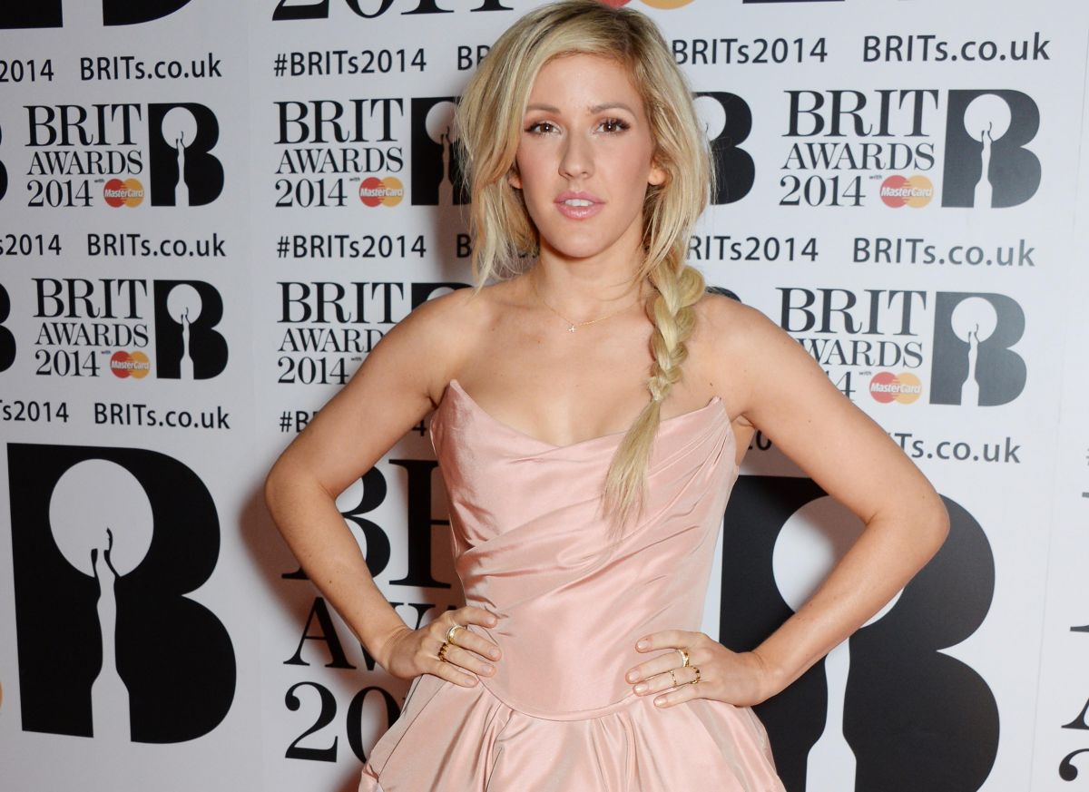 Ellie Goulding 2014 Brit Awards London