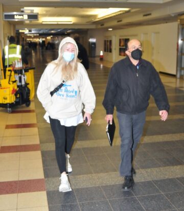 Ellie Goulding Arrives Airport Washington Dc