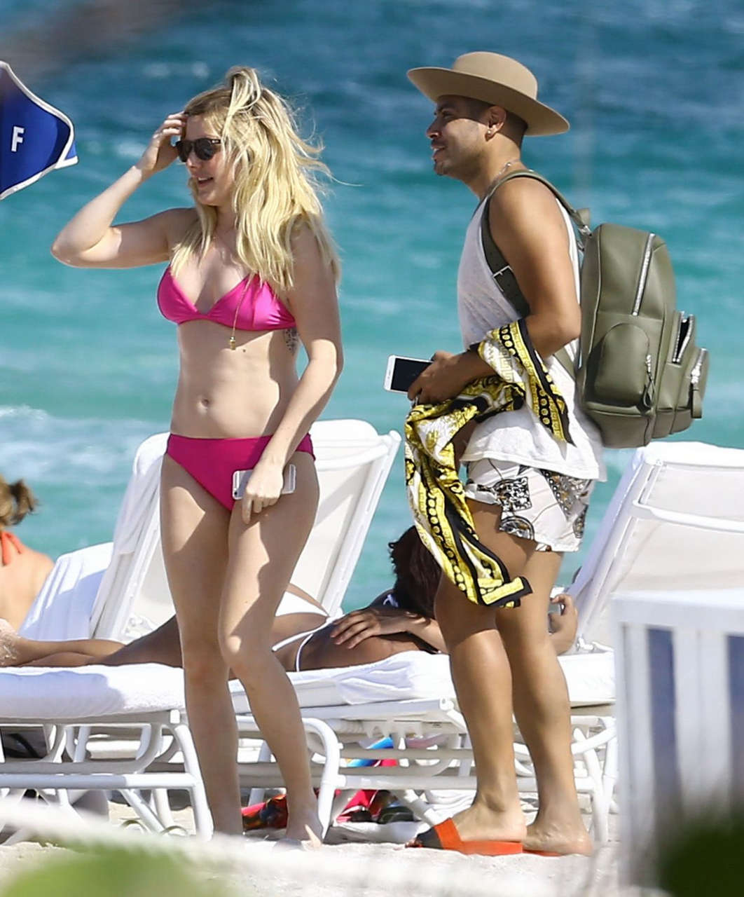 Ellie Goulding Bikini Beach Miami