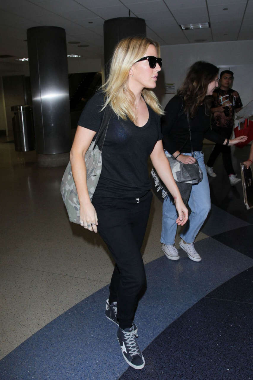 Ellie Goulding Lax Airport Los Angeles