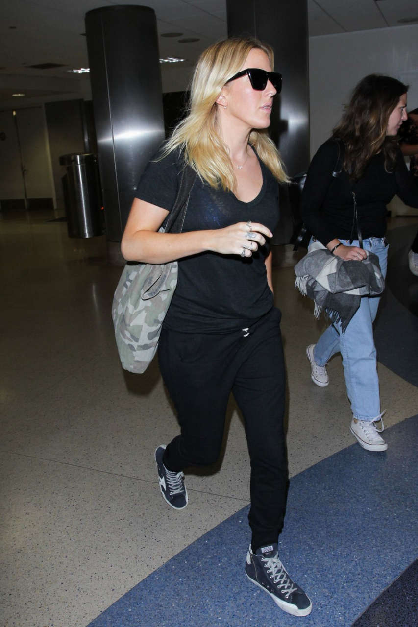 Ellie Goulding Lax Airport Los Angeles