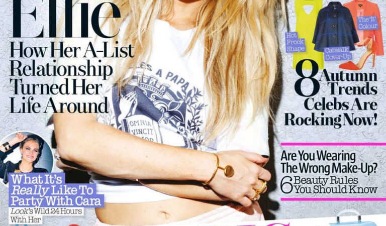 Ellie Goulding Look Magazine August 25th (4 photos)