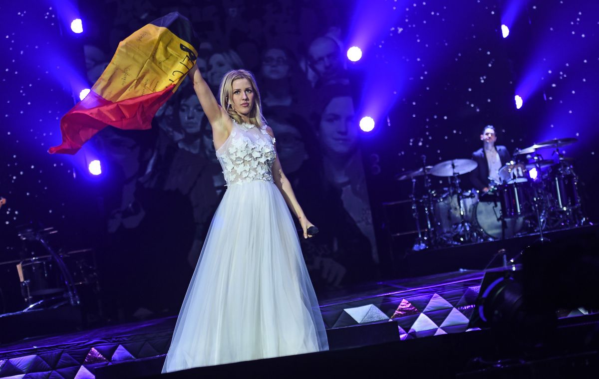 Ellie Goulding Performs Sportpaleis Antwerpen