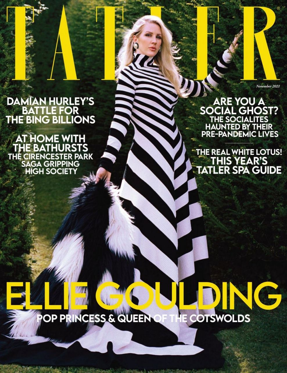 Ellie Goulding Tatler Magazine November