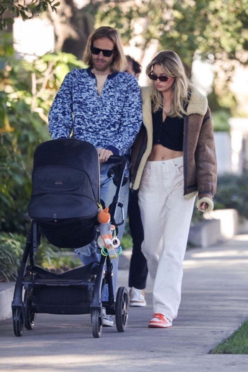 Elsa Hosk And Tom Daly Out With Her Daughter West Hollywood