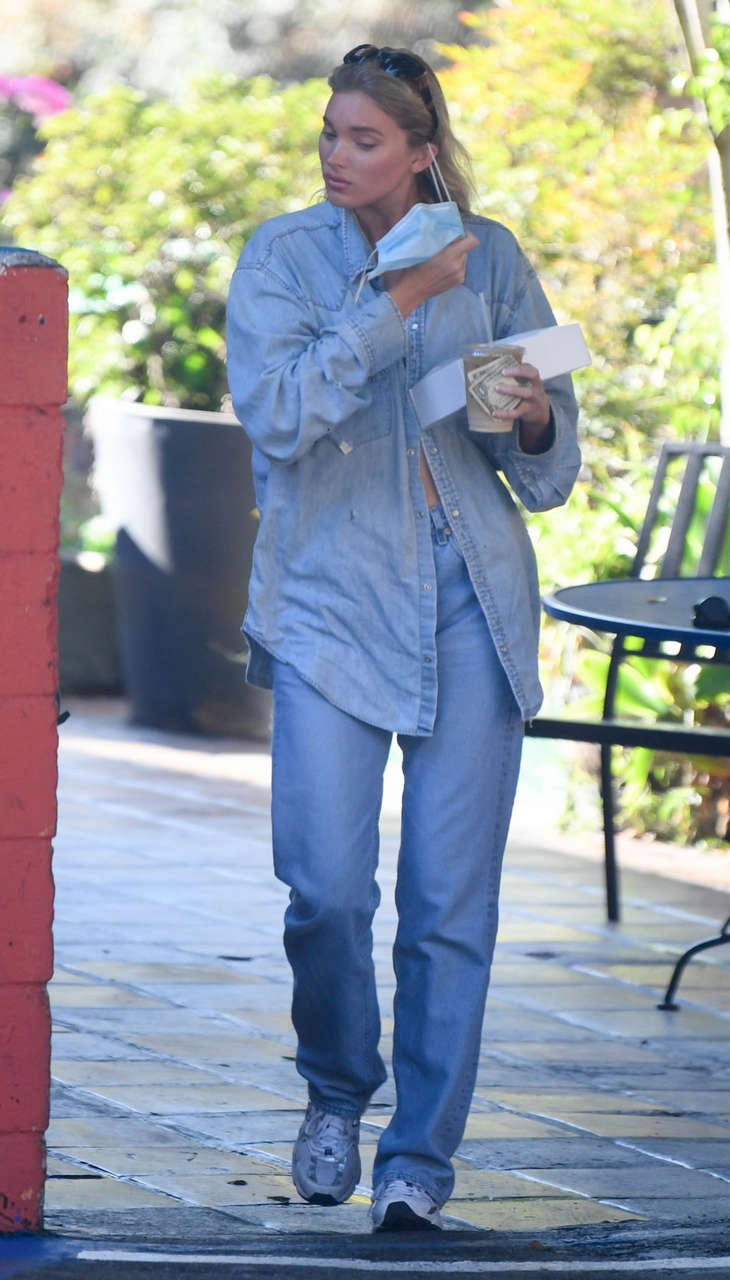 Elsa Hosk Out For Coffee Los Angeles