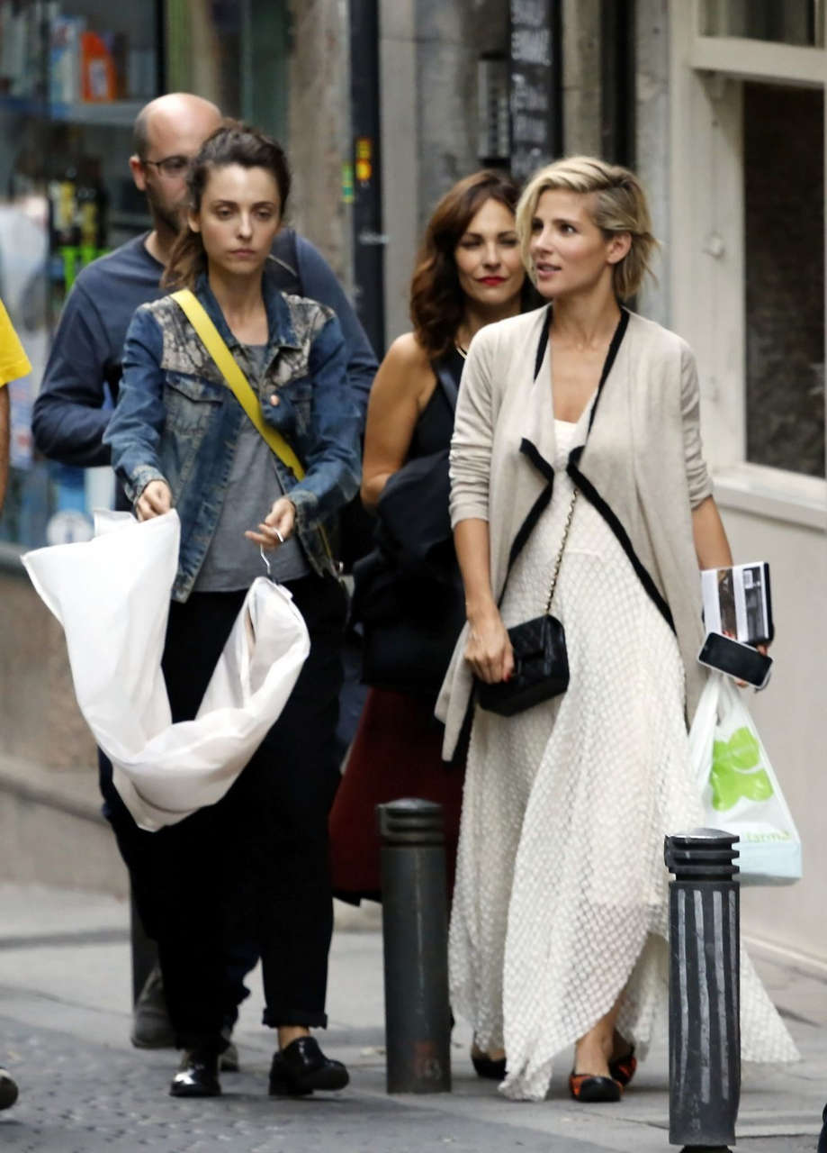 Elsa Pataky Friends Out Shopping Madrid