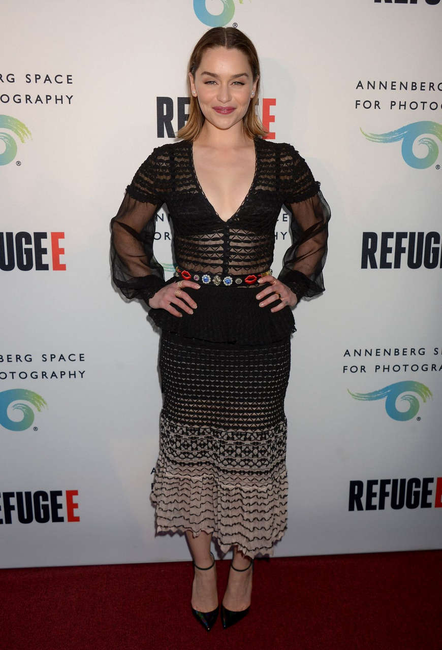 Emilia Clarke Annenberg Space For Photography Presents Refugee Century City