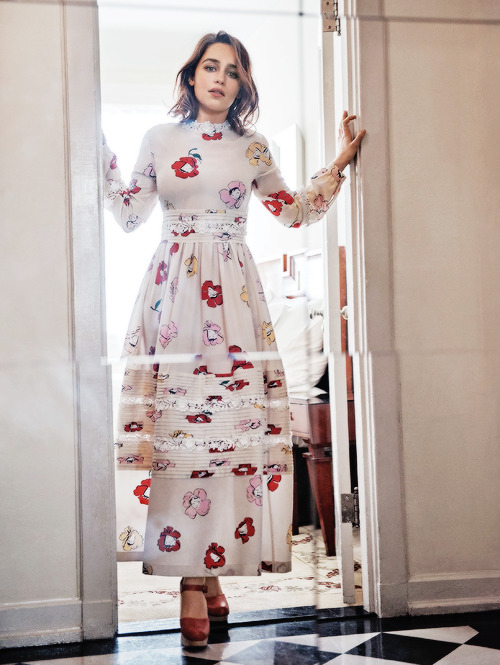 Emilia Clarke By Steven Pan For Glamour Magazine
