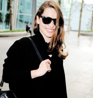 Emilia Clarke Is Seen Arriving At Heathrow Airport