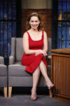 Emilia Clarke Late Night With Seth Meyers New York